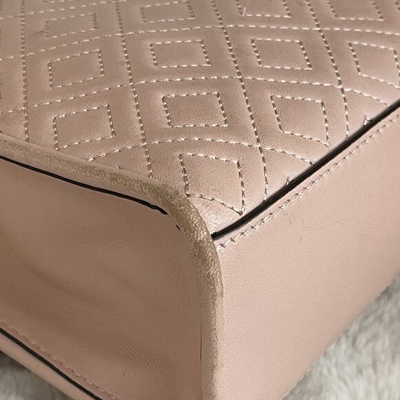 Tory Burch Fleming Convertible Shoulder Bag Shell Pink - Picture 10 of 16